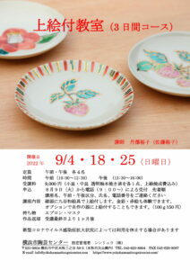 上絵付教室の画像