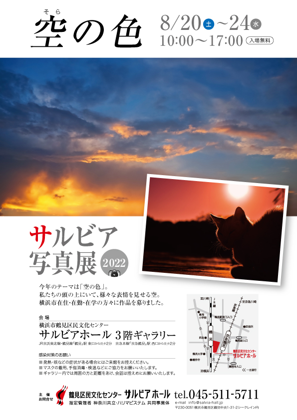 サルビア写真展2022 「空の色」の画像