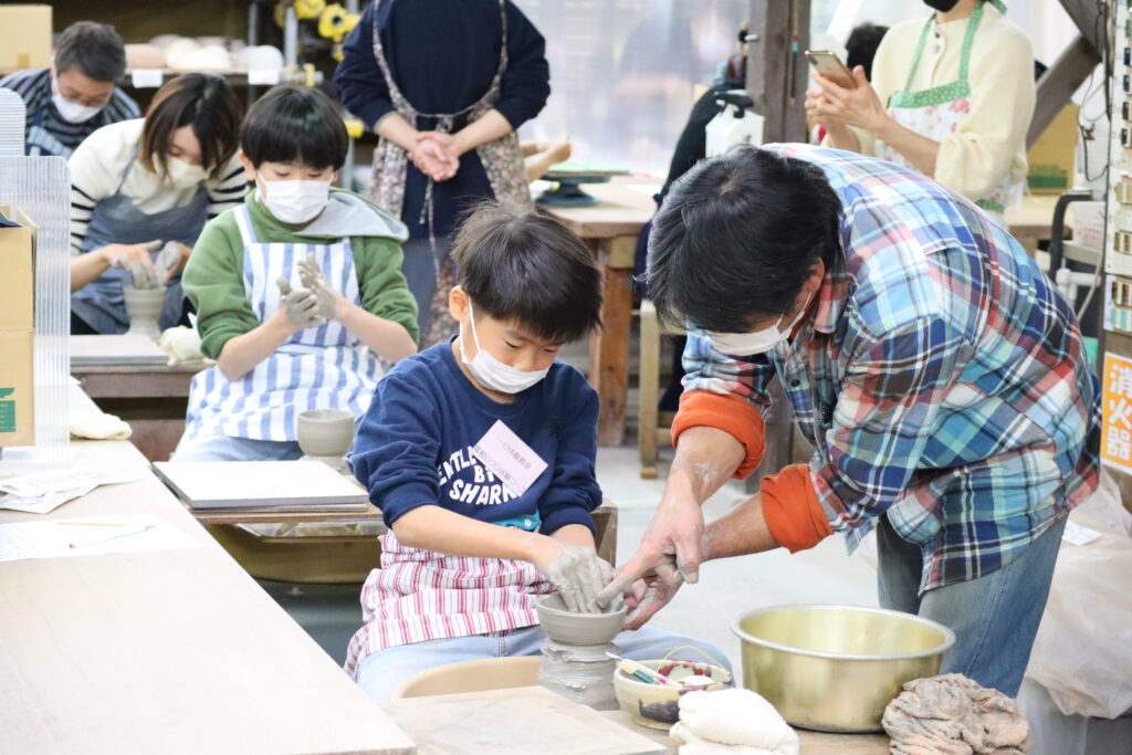 陶芸体験11月3日(木・祝・文化の日)の画像