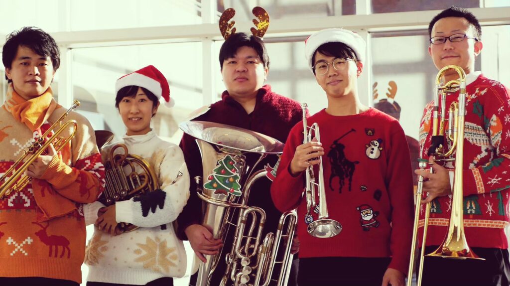 Yokohamaみなとアフタヌーンコンサート2022 金管5重奏 Smoked Brass Quintet クリスマスコンサートの画像