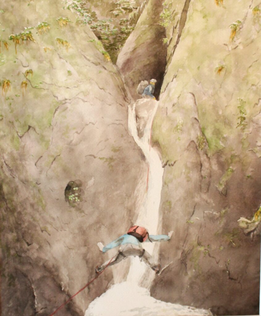 尾藤文則 水彩画展 《北ノ山ニ居リマス》の画像