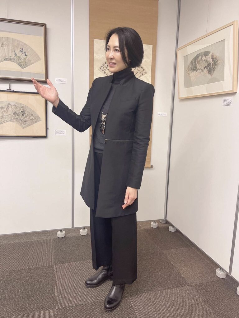 「扇面書画の世界」 in 横浜みなとみらいギャラリーの画像