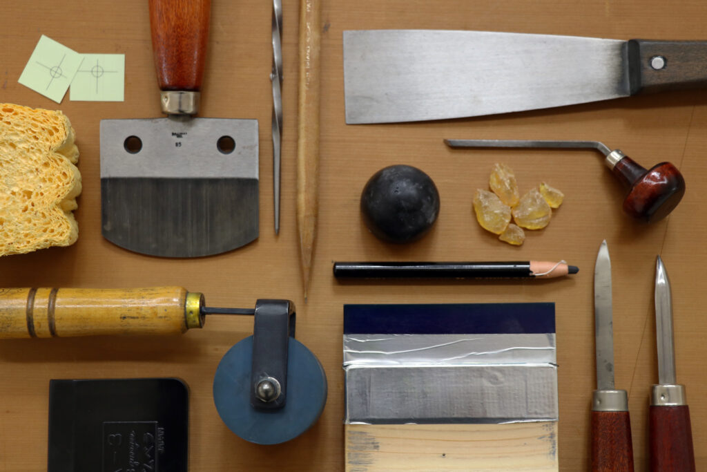 版画体験コース（A・Bコース）の画像