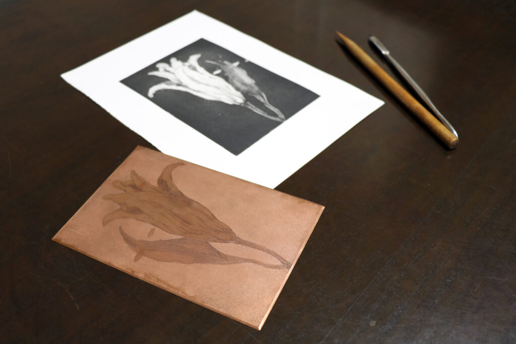 版画体験コース(A・Bコース)の画像