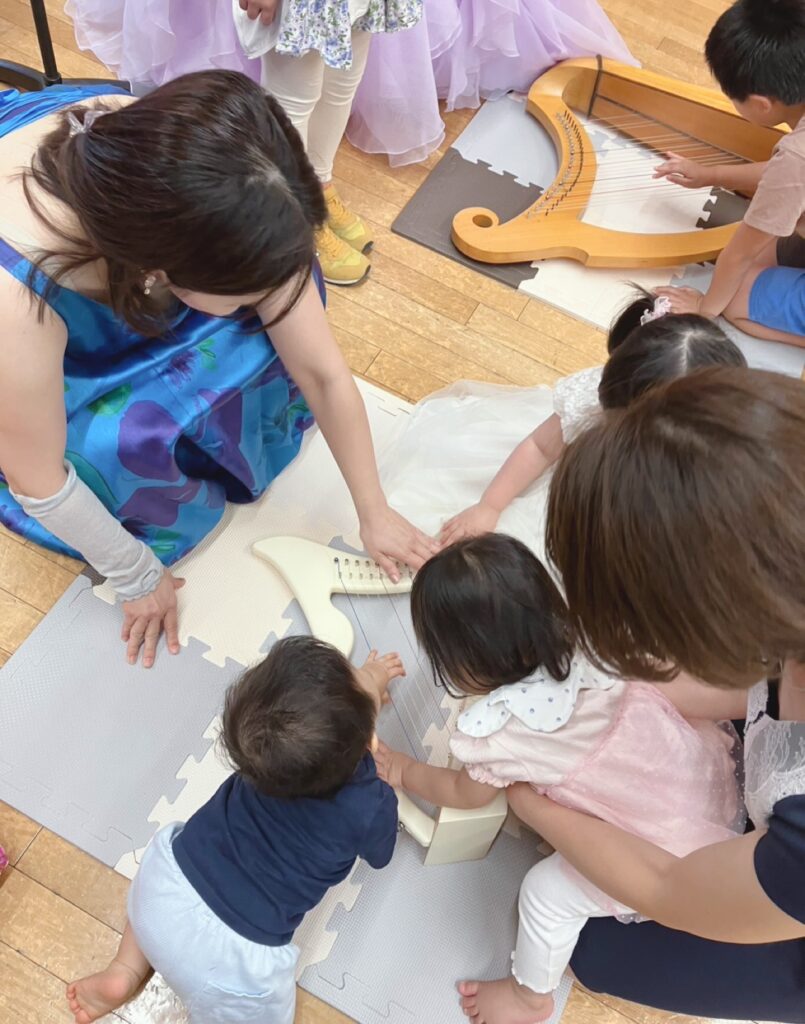 0才からたのしむピアノとハープによる夏休み親子コンサートの画像