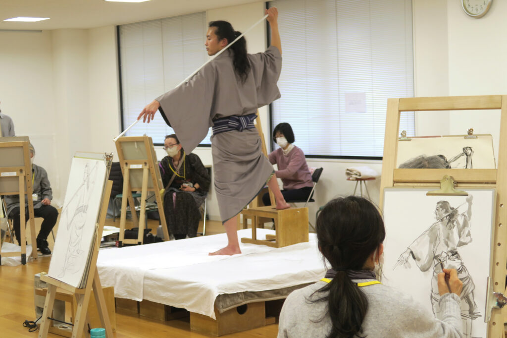 講師と学ぶ和装クロッキー 〈全2回〉の画像