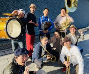 街角ライブ スペシャルステージ FUNK UP BRASS BAND（横濱 JAZZ PROMENADE 2025）の画像