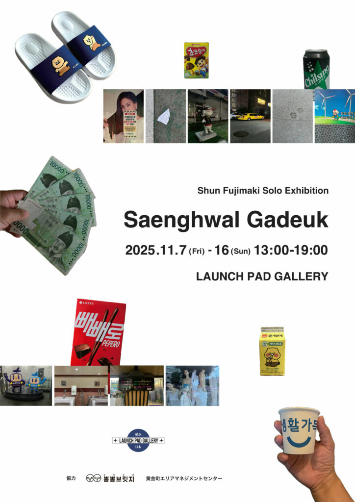 藤巻瞬 個展「Saenghwal Gadeuk」の画像