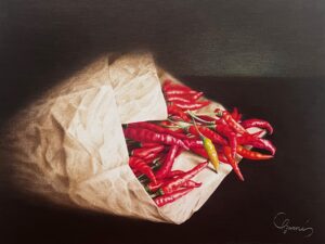 泉会・色鉛筆画作品展の画像