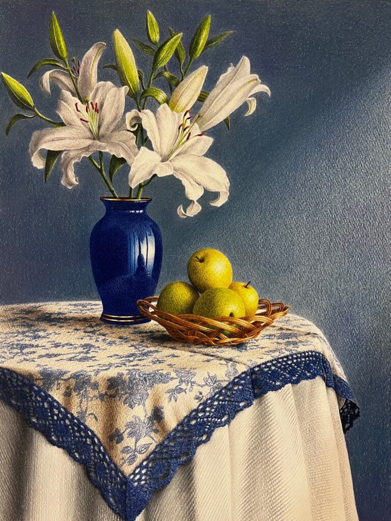 泉会・色鉛筆画作品展の画像