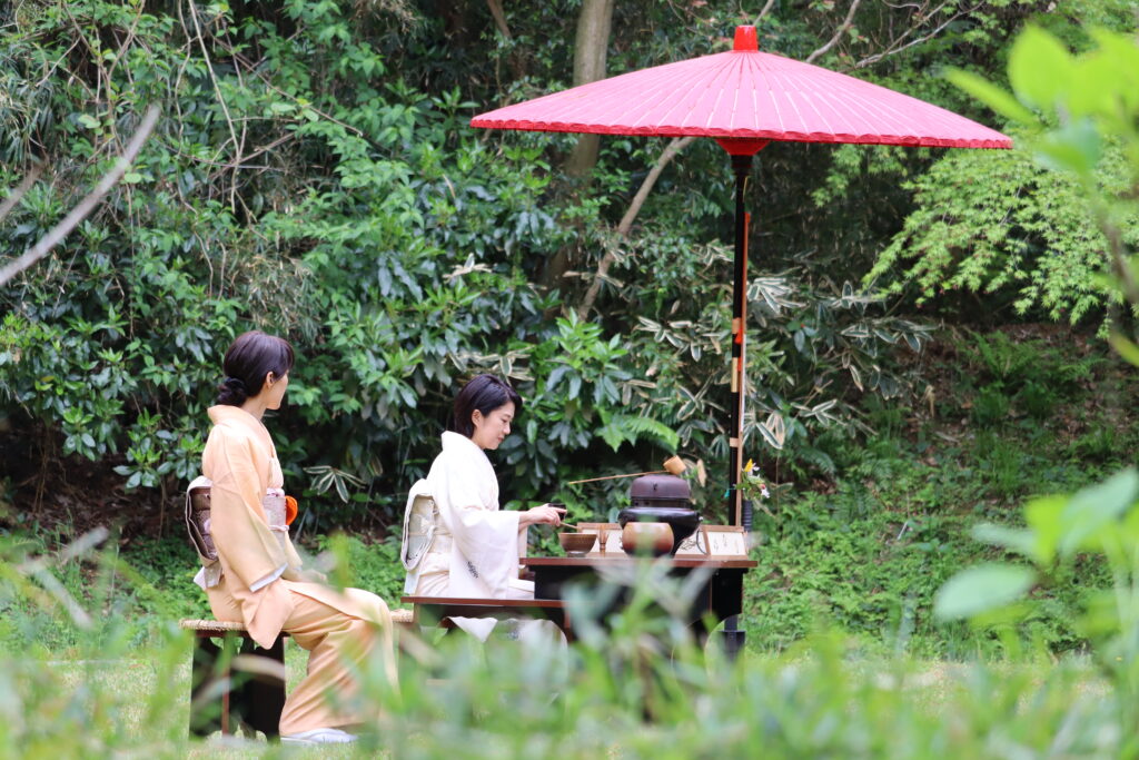 春の祭典　「野点（のだて）」「研鑽会」の画像