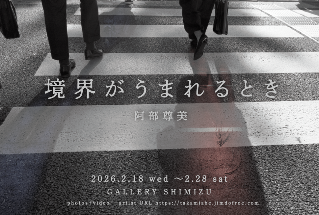 境界がうまれるとき　｜　阿部尊美 展の画像