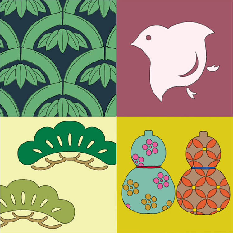 大人のためのアトリエ講座「レクチャー日本の文様を楽しむ」の画像