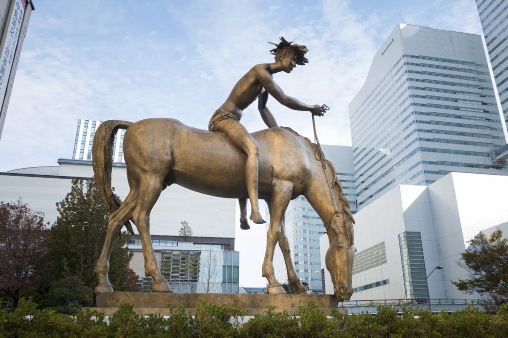 クロチェッティ作《平和の若い騎手》をテラコッタで学ぶ［コレクション展関連］の画像