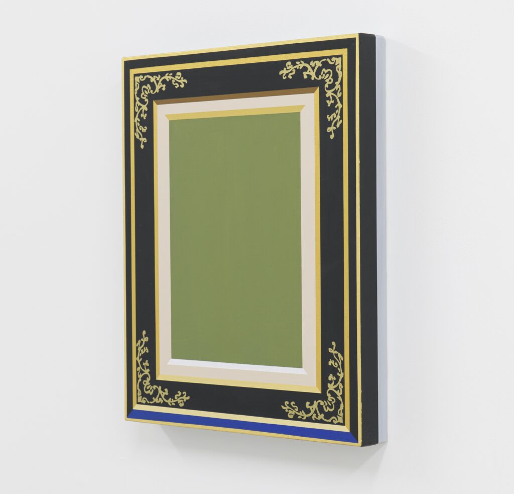 額縁からのぞく美術館の画像