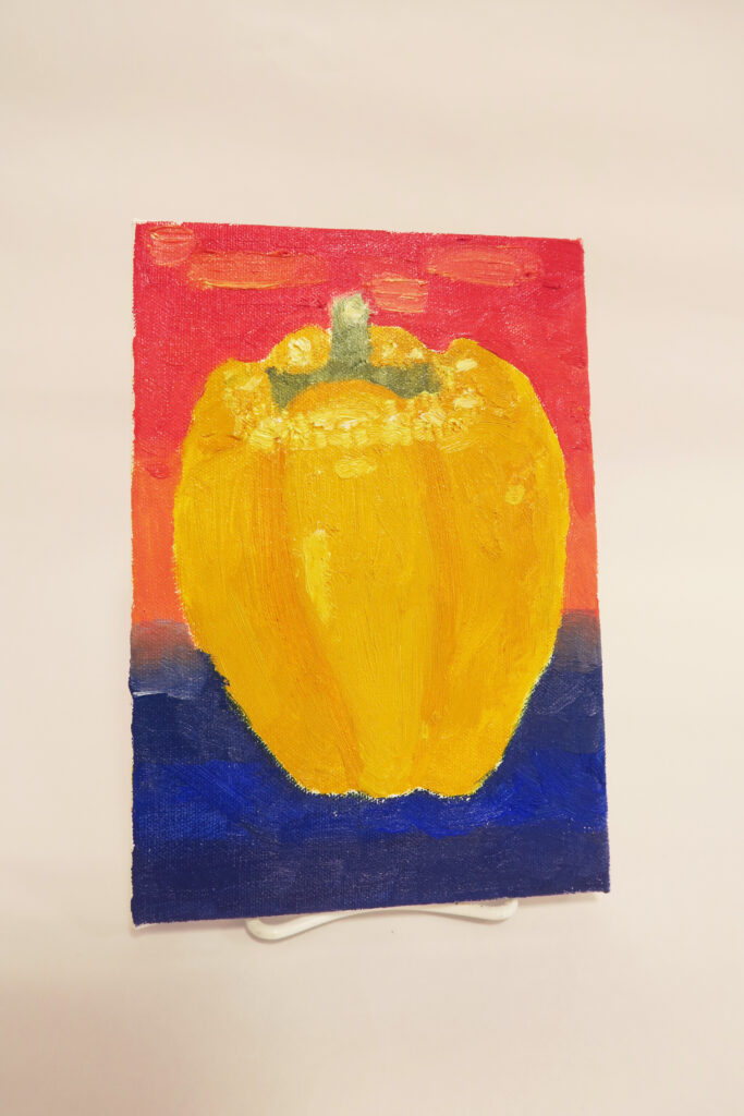 ハマキッズ・アートクラブ「油絵に挑戦！」の画像