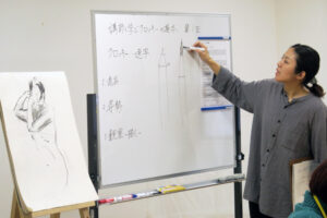 大人のためのアトリエ講座「講師と学ぶクロッキーの基本」の画像