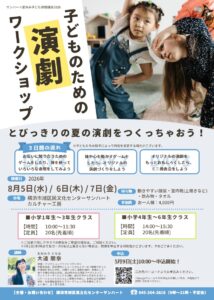 子どものための演劇ワークショップの画像