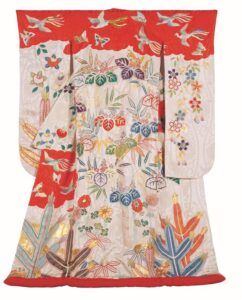 春の企画展「昭和の染めと織り-シルク博物館所蔵のキモノを中心に-」の画像