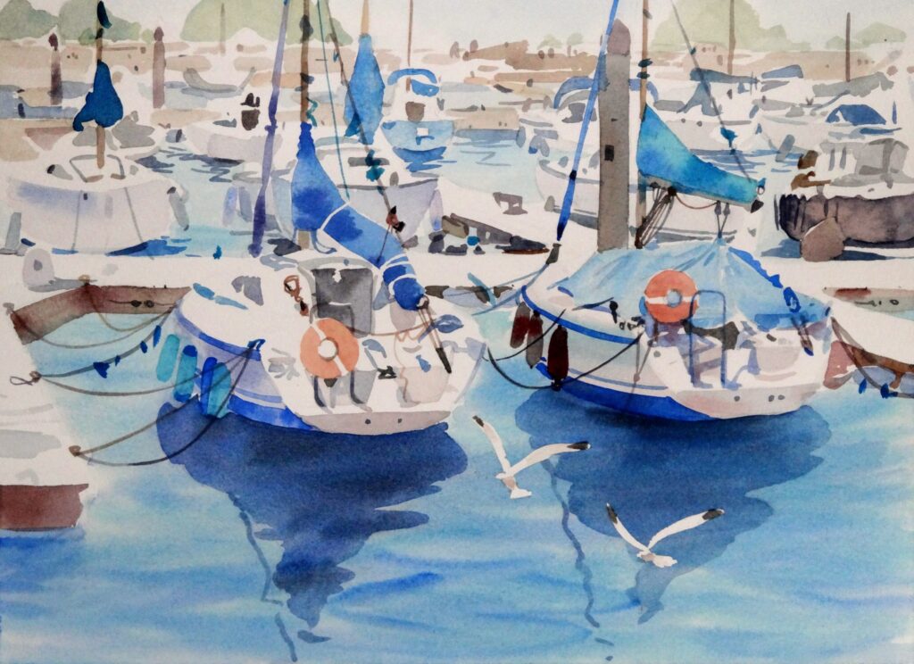 第5回 村山みずのえ会 水彩画展の画像