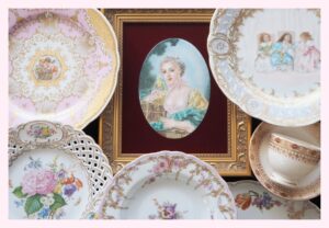 Porcelain Painting Norry’s House 山上紀江　磁器上絵付教室展の画像