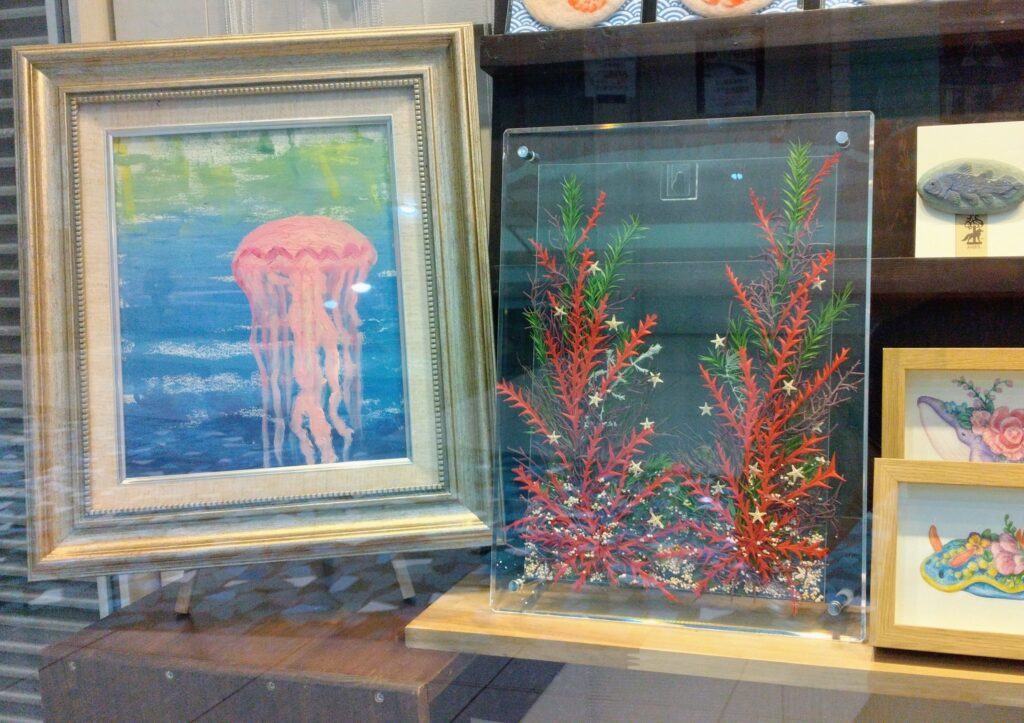 ウィンドウ水族館の画像