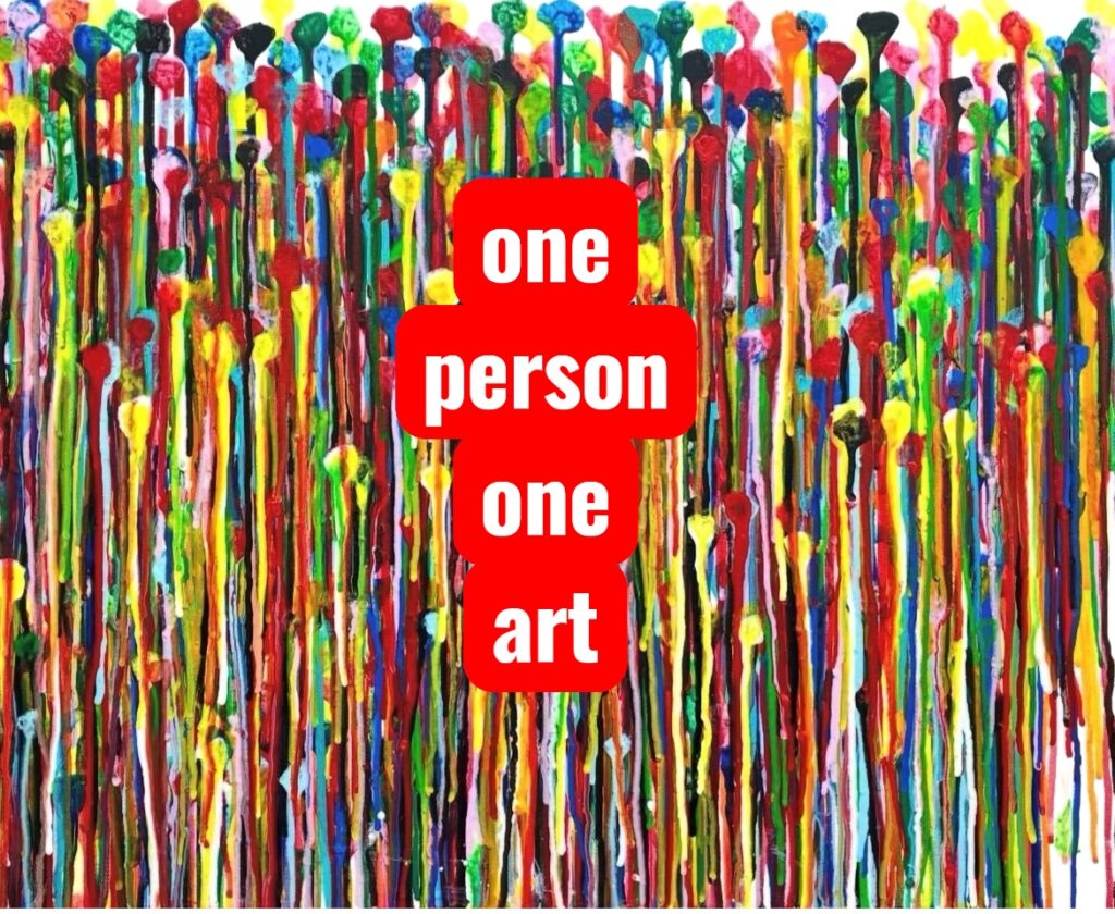 one person one artの画像