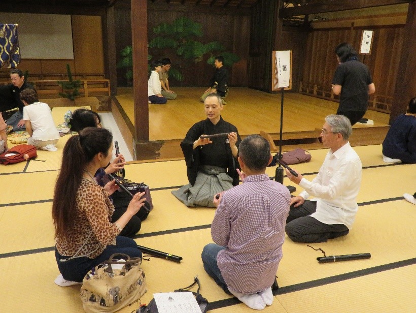 能楽体験大会（久良岐能舞台）の画像