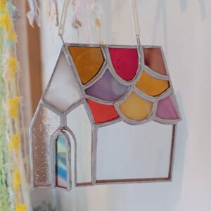 【募集中】ステンドグラスで鏡作りの画像