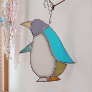 【募集中】【ステンドグラスでペンギンをつくろう】の画像