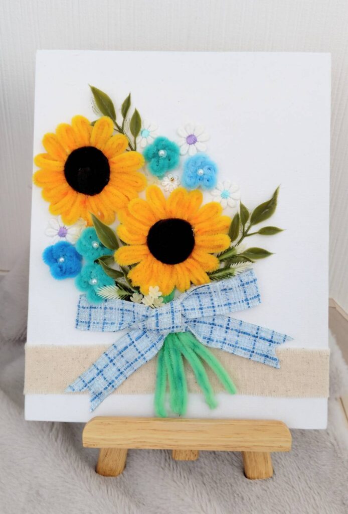 【募集中】【モールで作る！ひまわりアート】の画像