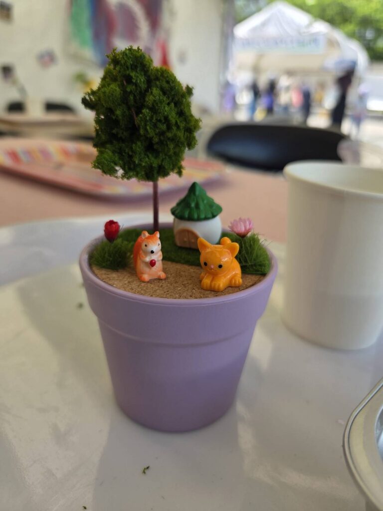 【募集中】【ミニジオラマ体験（大きな木をつくろう）】の画像