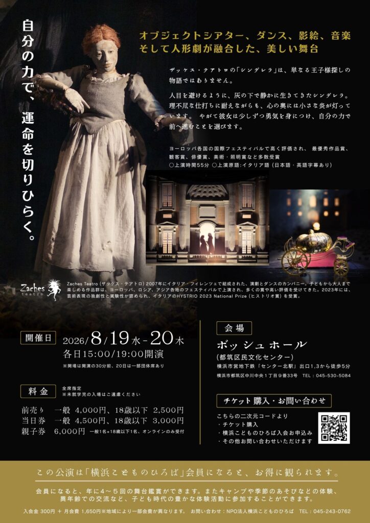 誰も観たことのない『シンデレラ』～自分の力で運命を切りひらく～の画像