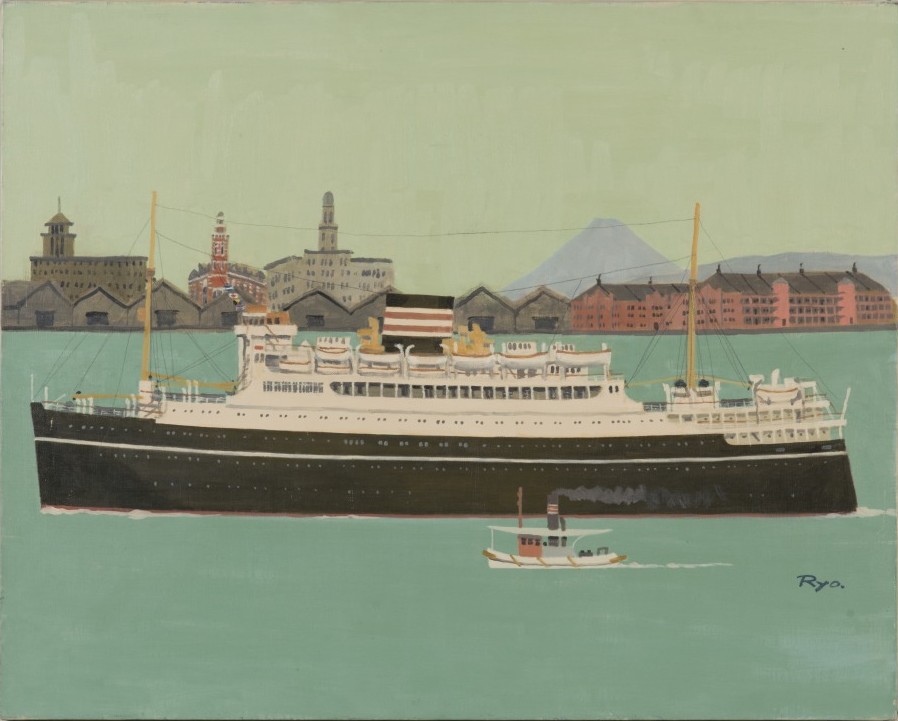 柳原良平アートミュージアム　特集展示　「船と港町」の画像