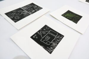 個人の造形プログラム「モノタイプ版画にチャレンジ！」の画像