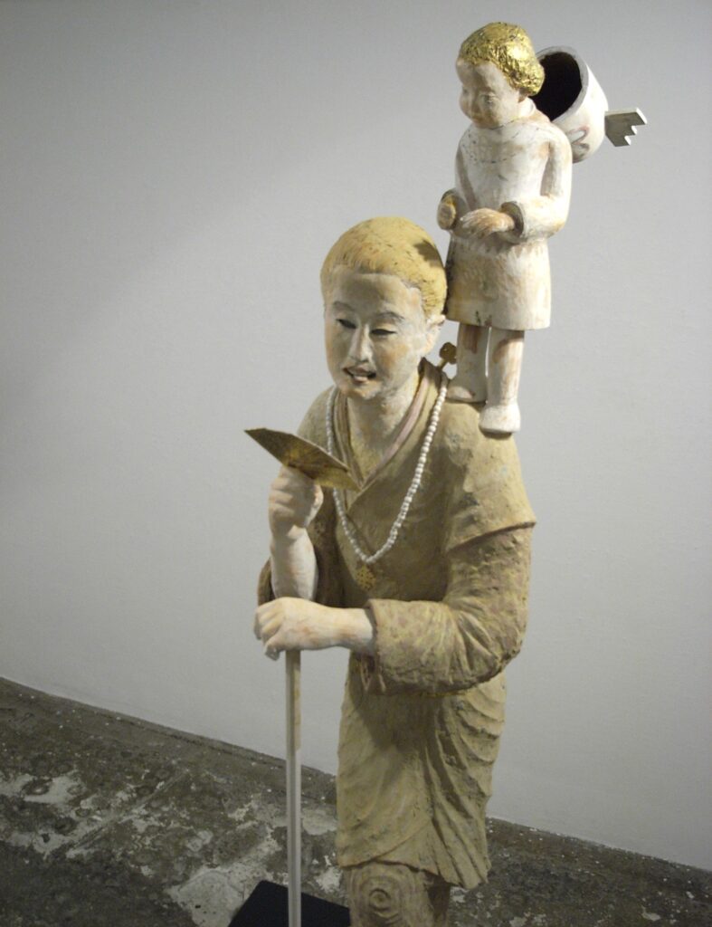 中野滋彫刻展 立てる人＋楽隊の画像