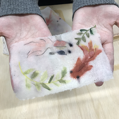 大人のためのアトリエ講座「手漉き和紙をつくろう」の画像